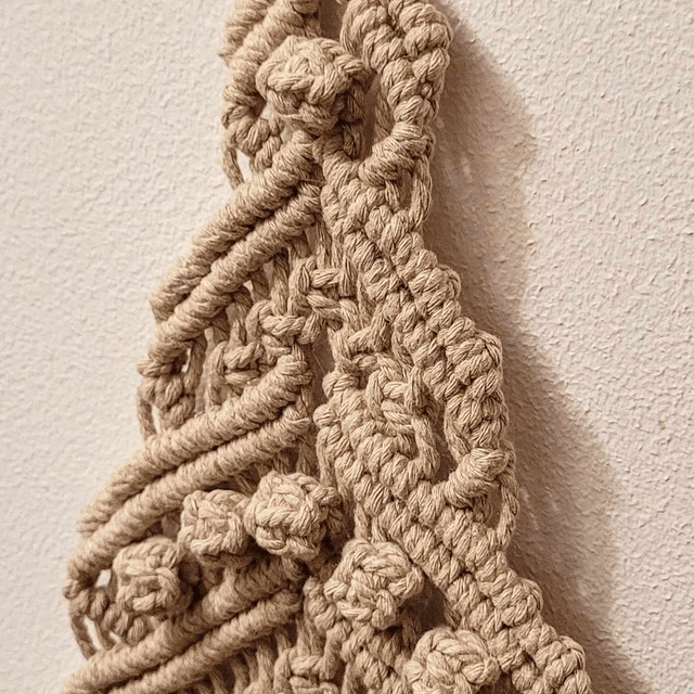 Sapin en Macramé "Magie de Noël"