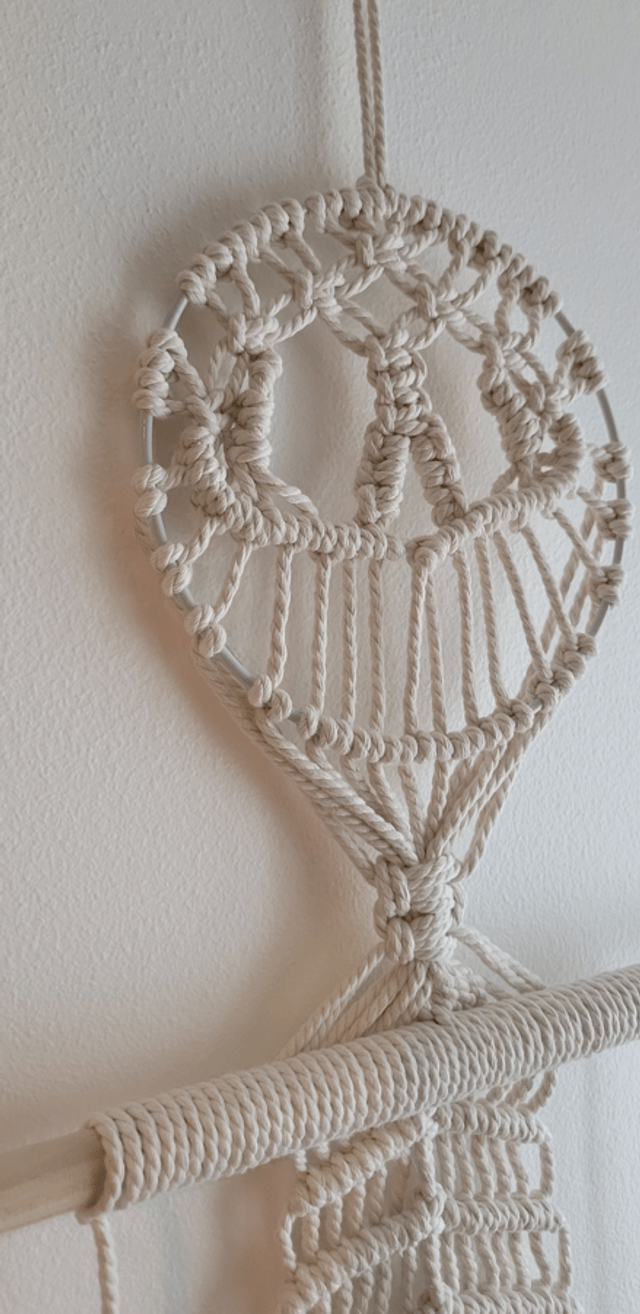 Squelette macramé