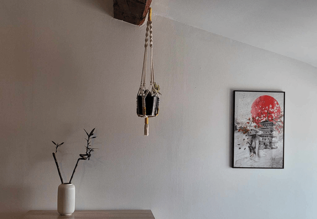 Suspension pour plante modèle "Anthurium"