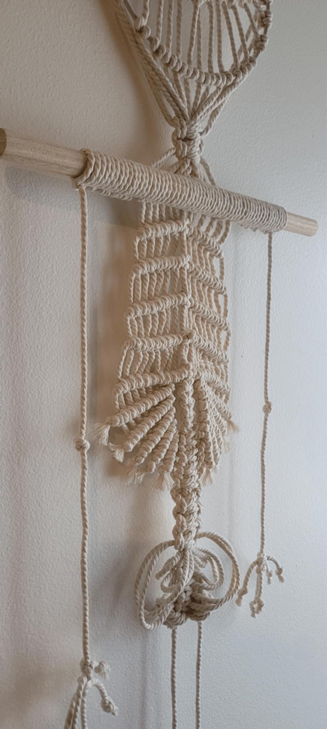 Squelette macramé
